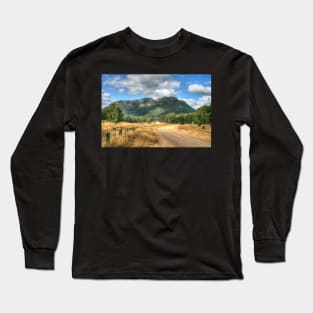 Gardens Of Stone ... With Red Truck Long Sleeve T-Shirt